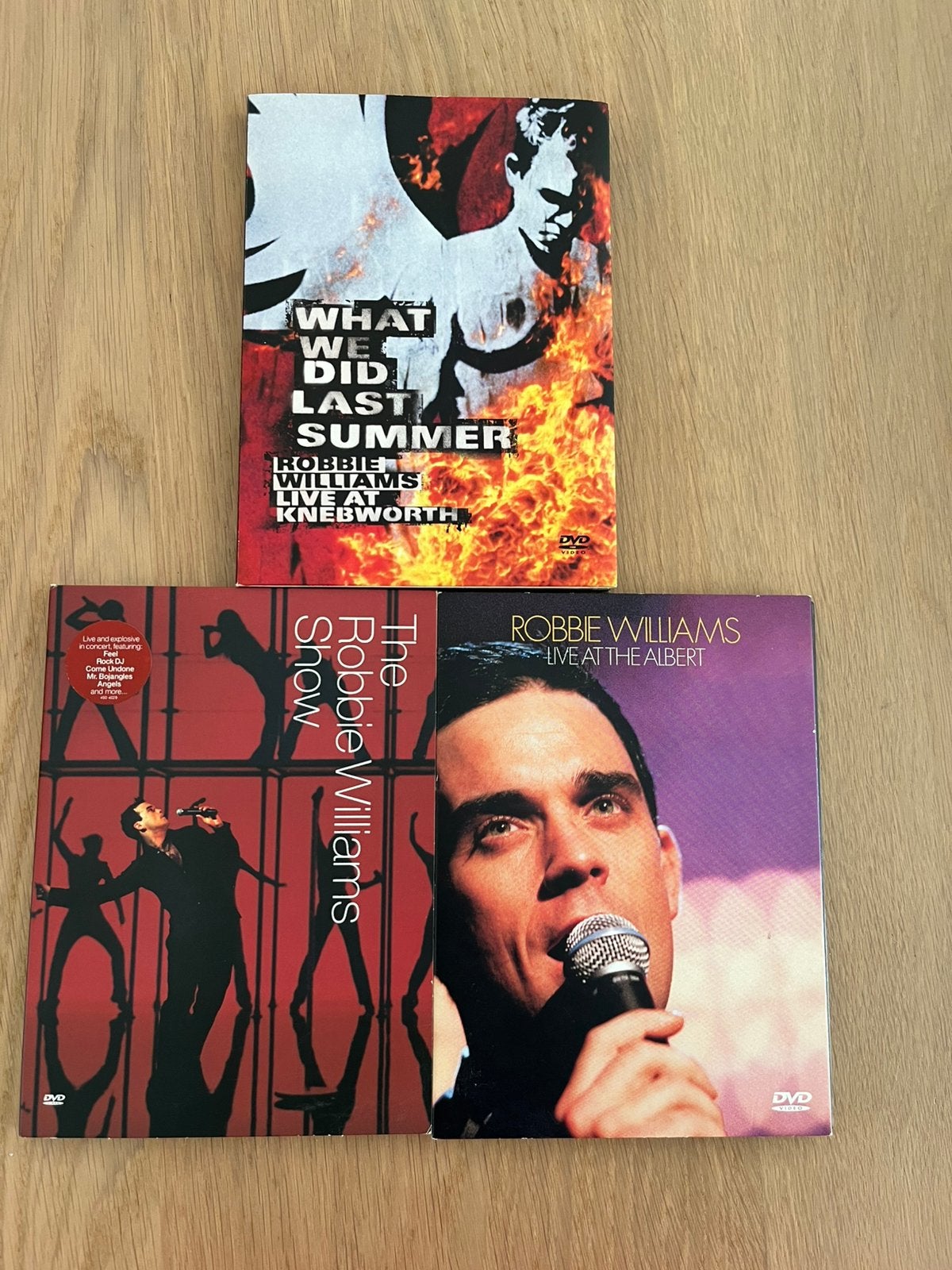 Robbie Willams muziek dvds, Alle leeftijden, Ophalen of Verzenden, Zo goed als nieuw