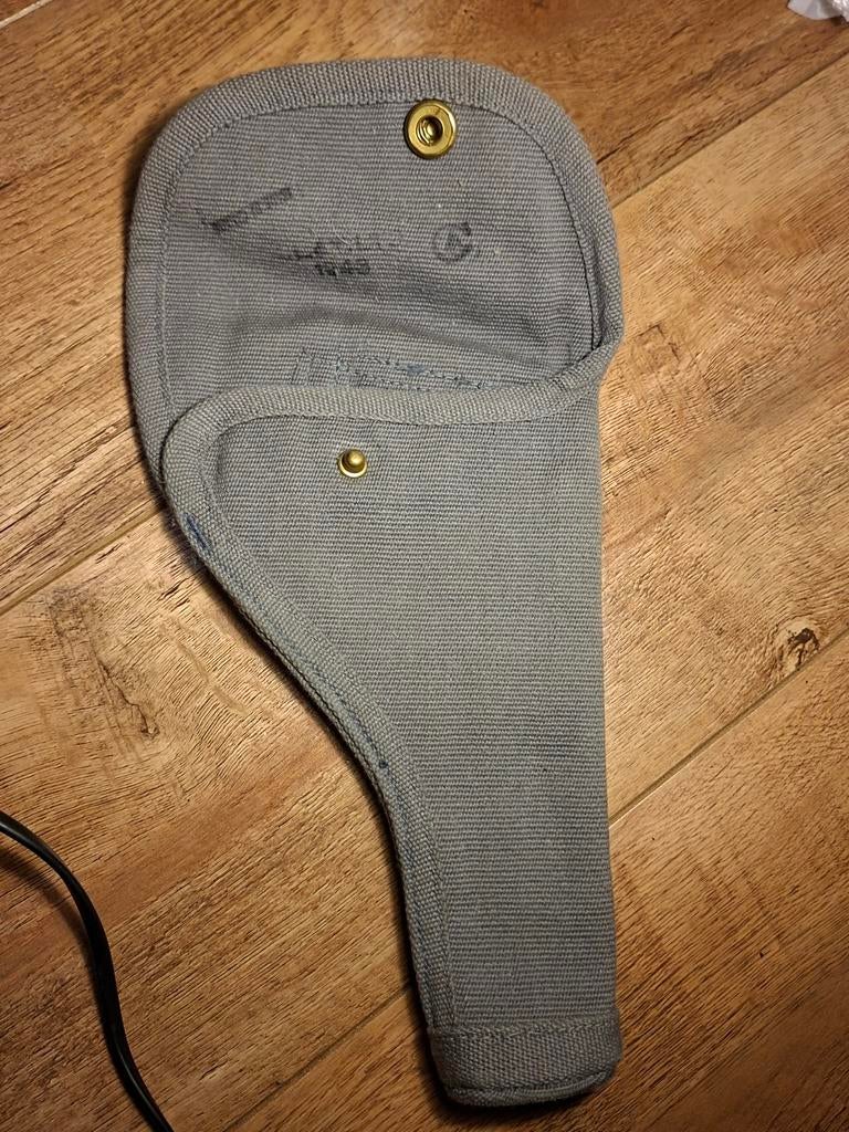 RCAF Canadees holster 1943, Verzamelen, Militaria | Tweede Wereldoorlog, Ophalen of Verzenden, Luchtmacht, Engeland, Kleding of Schoenen