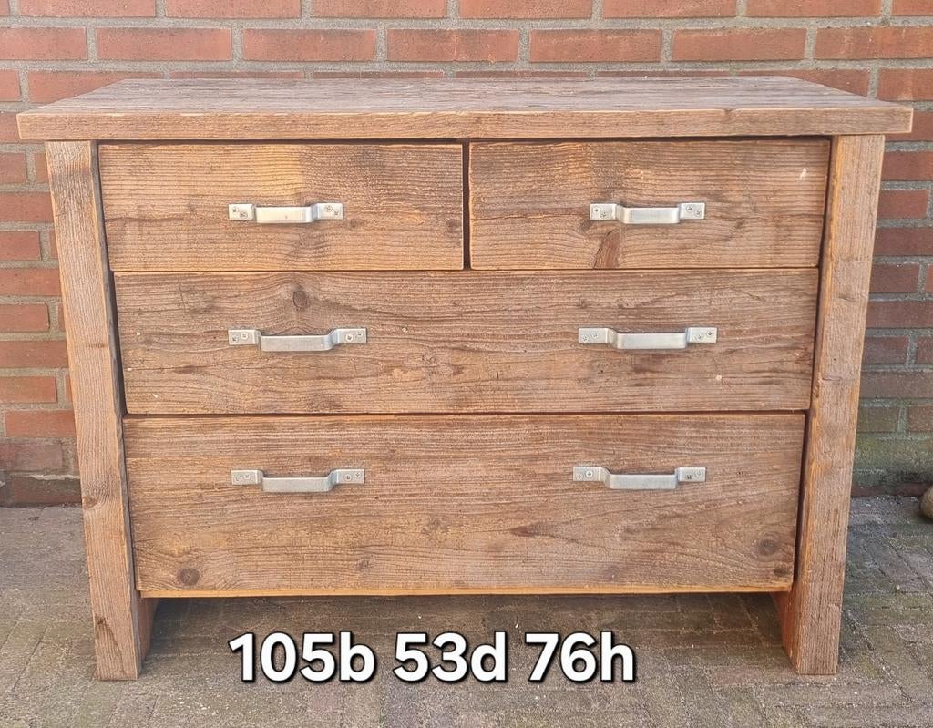 Steigerhout ladekast ikea ladenkast, Ophalen, 25 tot 50 cm, 50 tot 100 cm, Minder dan 100 cm