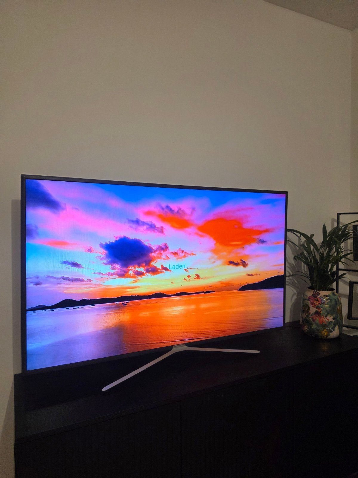 55"inch Smasung Smart Tv 140cm, Ophalen, 50 Hz, Zo goed als nieuw, Samsung