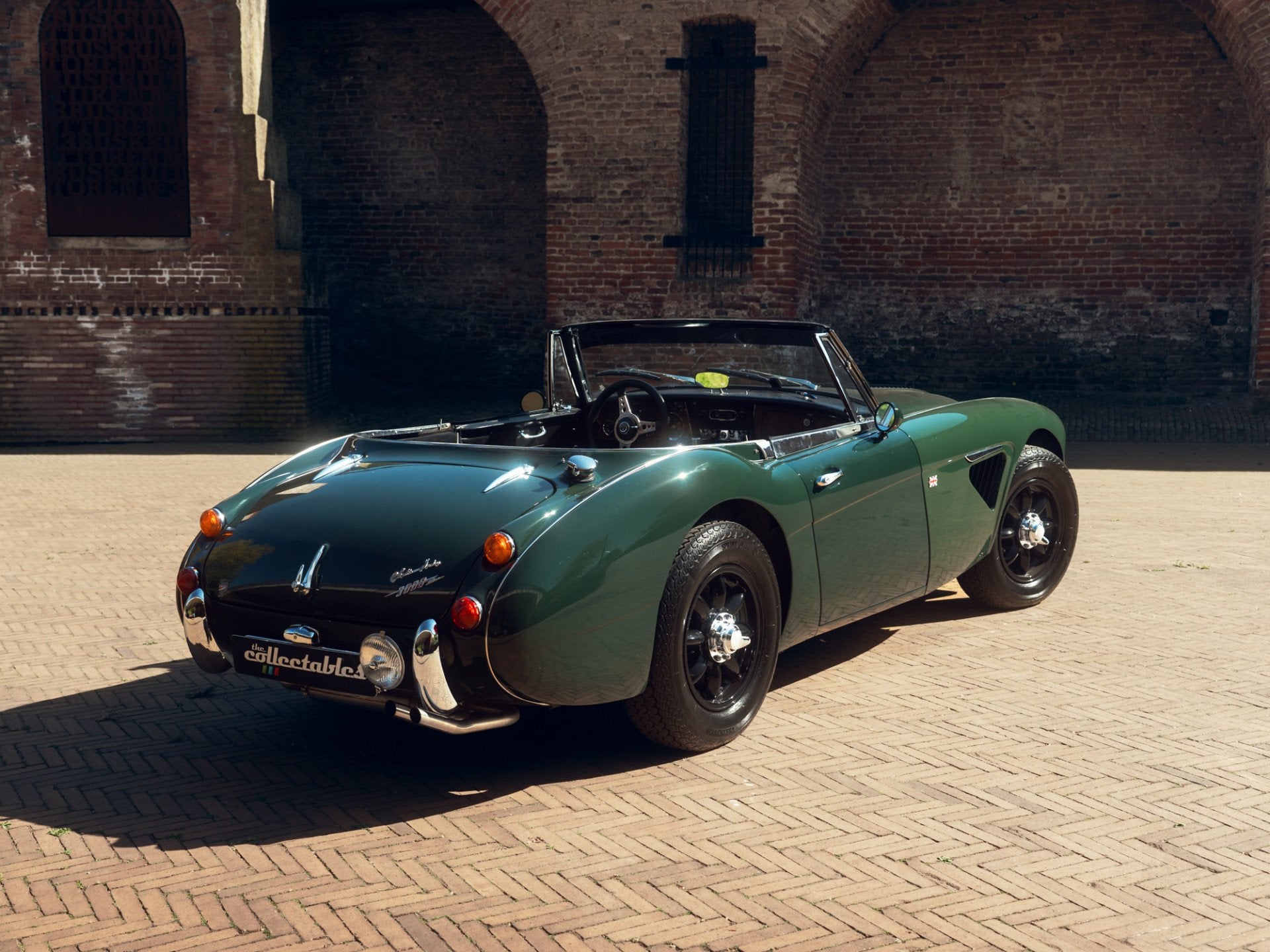 Austin Healey 3000 Mk 3 Rally - totaal gerestaureerd, Auto's, Austin, Zwart, Leder, Bedrijf