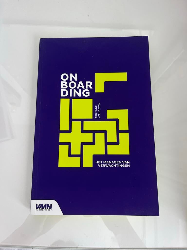 Onboarding: Het managen van verwachtingen door Ardiënne Verh, Ophalen of Verzenden, Nieuw