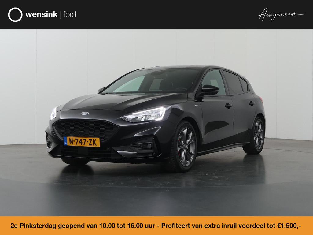 Ford Focus 1.5 EcoBoost ST Line X Business | Winterpakket |, Auto's, Stof, 1337 kg, Zwart, Bedrijf