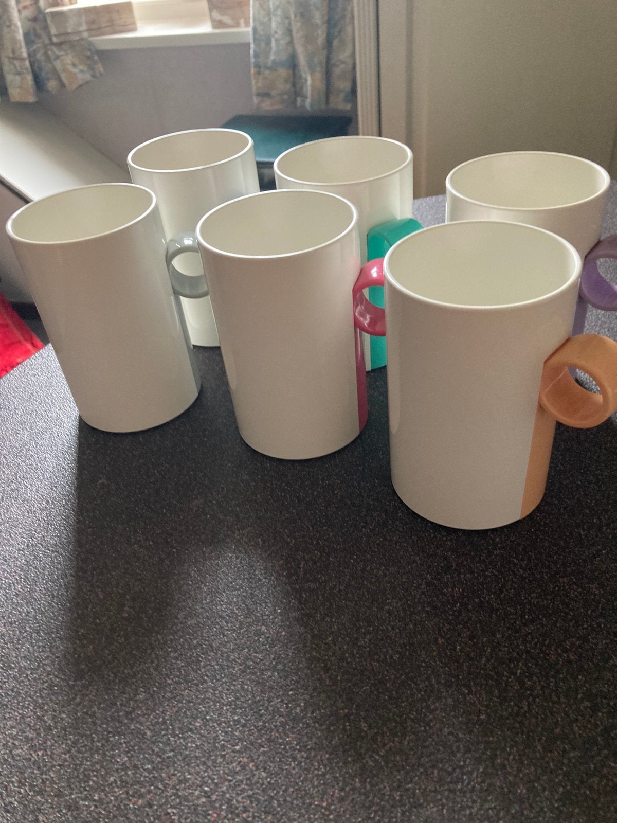 Nieuw! 6 Coppia bekers, Wit, Ophalen of Verzenden, Set, Overige typen