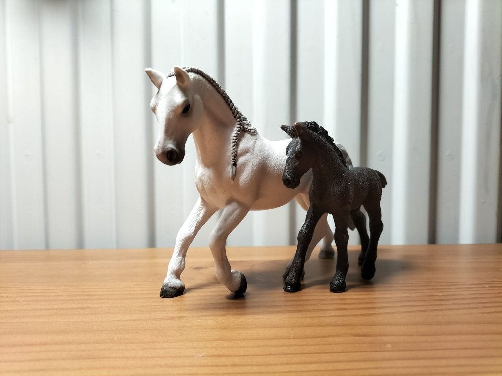 Schleich Lipizzaner familie, Ophalen of Verzenden, Zo goed als nieuw