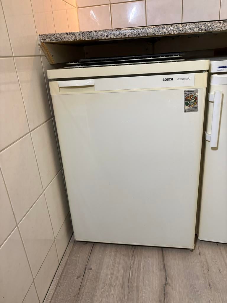 Koelkast Bosch economic (en LiebHerr diepvries), Witgoed en Apparatuur, Vriezers en Diepvrieskisten, Gebruikt, Minder dan 85 cm