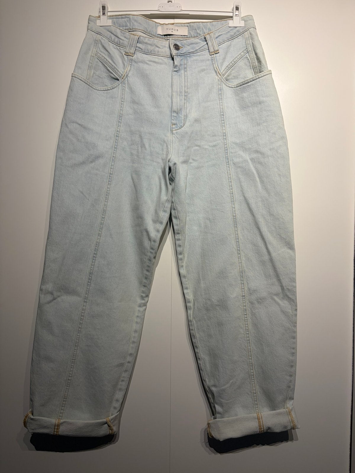 Nieuwe Nukus Blair Pants mt XL- Lichtblauwe Jeans Maat XL, Kleding | Dames, Blauw, Maat 46/48 (XL) of groter, Nieuw, Ophalen of Verzenden
