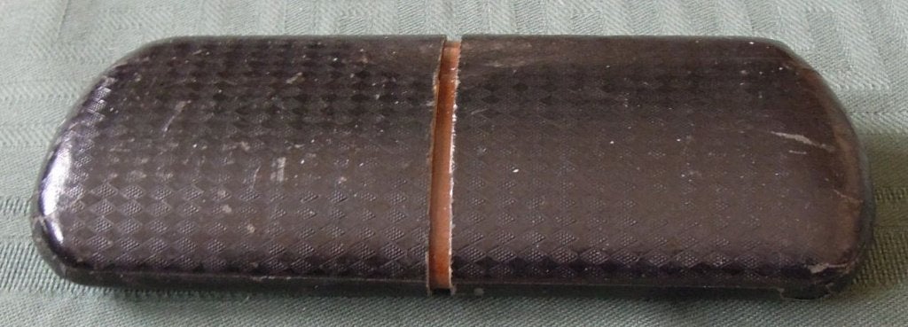 Nr H303: Antiek hoornen knijpbrilletje, Ophalen of Verzenden