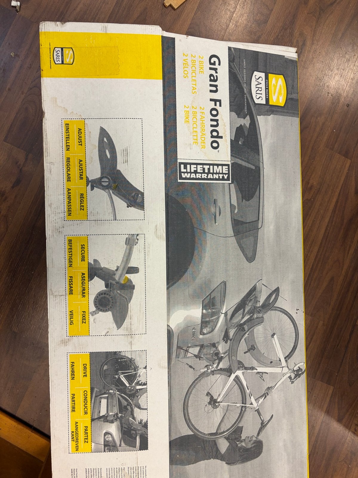 Saris Gran Fondo fietsendrager voor 2 fietsen, Ophalen, Nieuw