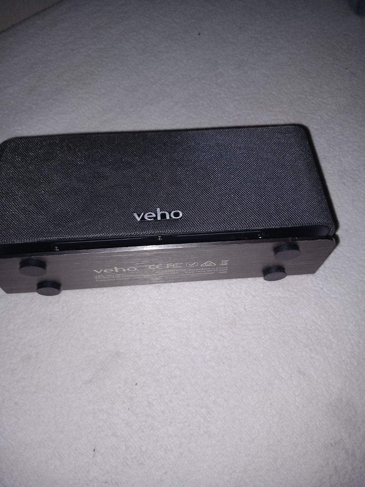 Veho Bluetooth Speaker - Draagbaar en Compact, Ophalen, Minder dan 60 watt, Overige typen, Overige merken