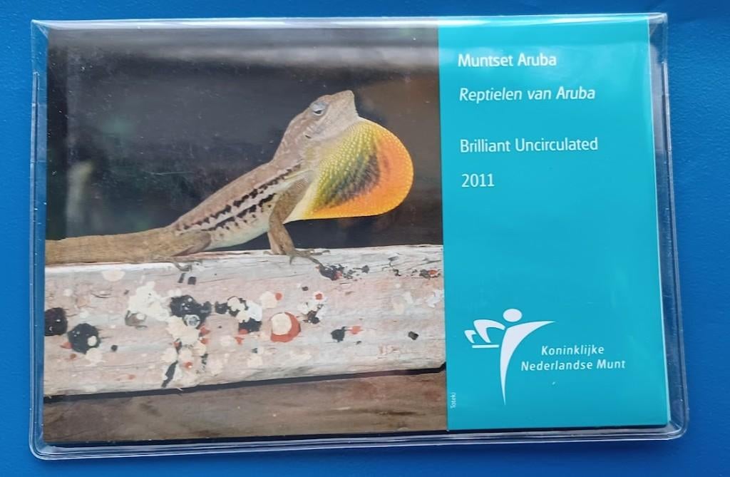 Aruba Muntset - 2011, Postzegels en Munten, Munten | Nederland, Verzenden, Koningin Beatrix, Overige waardes, Setje