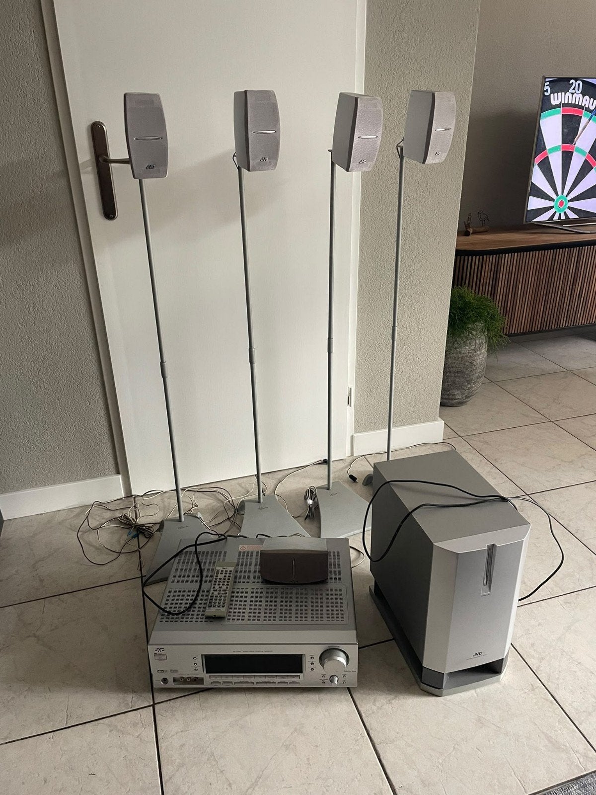 versterkerset JVC, Audio, Tv en Foto, Ophalen, Gebruikt, JVC, Speakerset