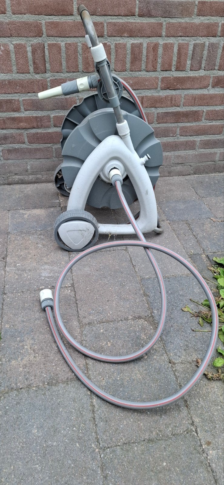Tuinslang op haspel ongeveer 14m, Ophalen, Tuinslang