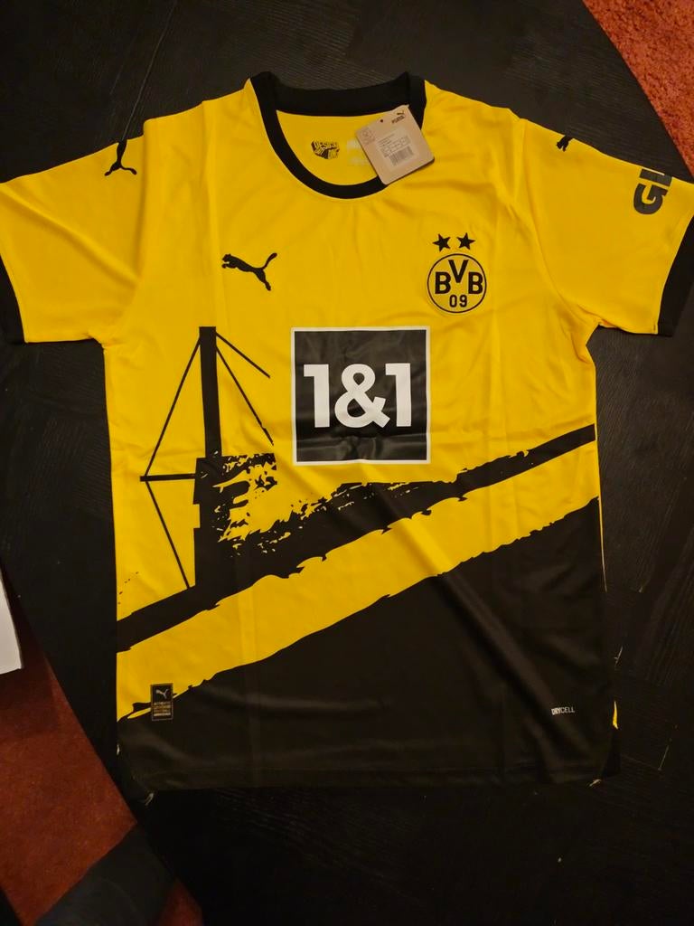 Borussia Dortmund Thuisshirt Reus 11 - Maat M, Puma, Maat 48/50 (M), Geel, Nieuw