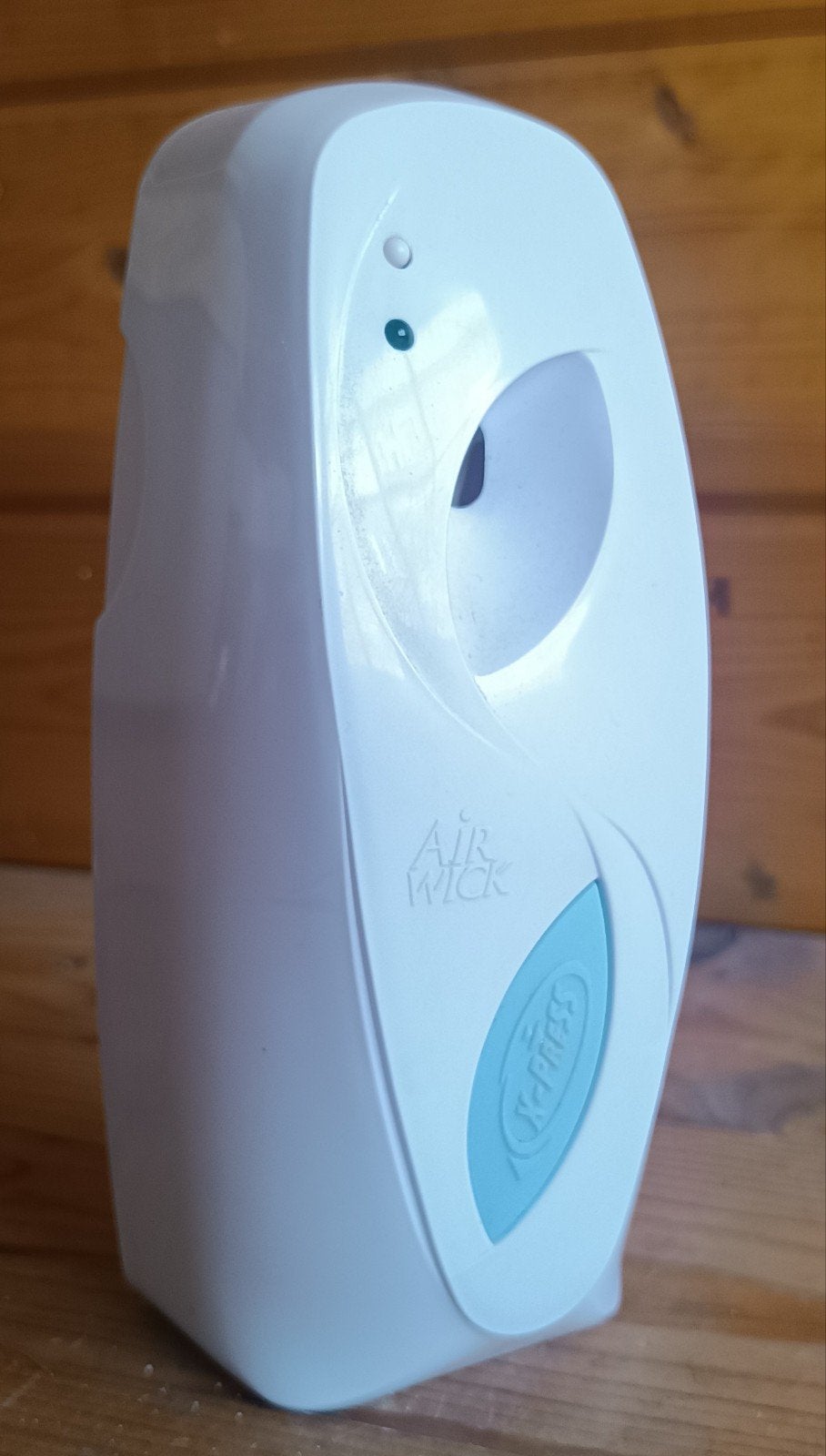 Air Wick automatische luchtverfrisser, Ophalen of Verzenden, Gebruikt, Wit, Kunststof