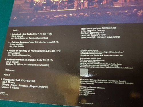 lp berndien stenberg en jaap van zweden, Ophalen of Verzenden