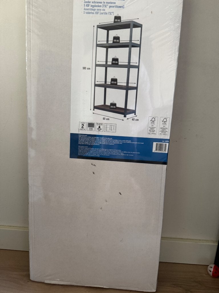Te Koop Handson stellingkast, Huis en Inrichting, Ophalen, Nieuw