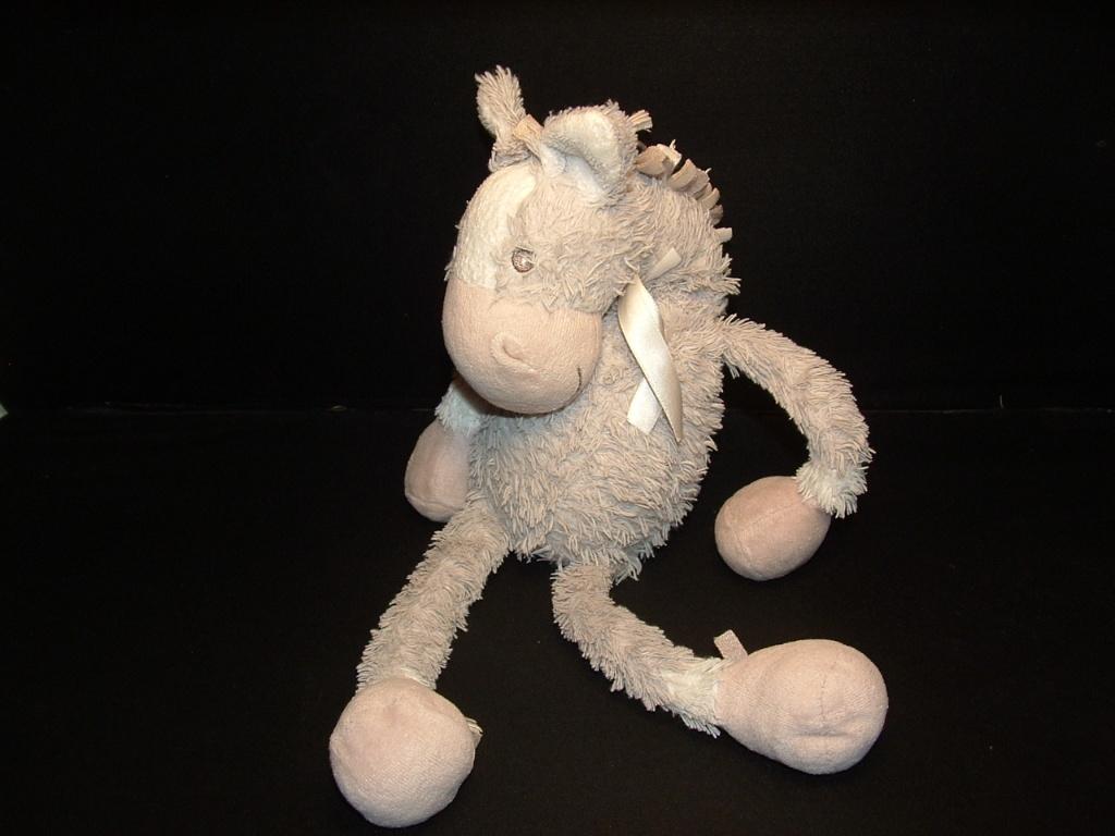 HAPPY HORSE PAARD HORSE HARPER NR2 PLUCHE GRIJS ME, Verzenden, Nieuw, Overige typen