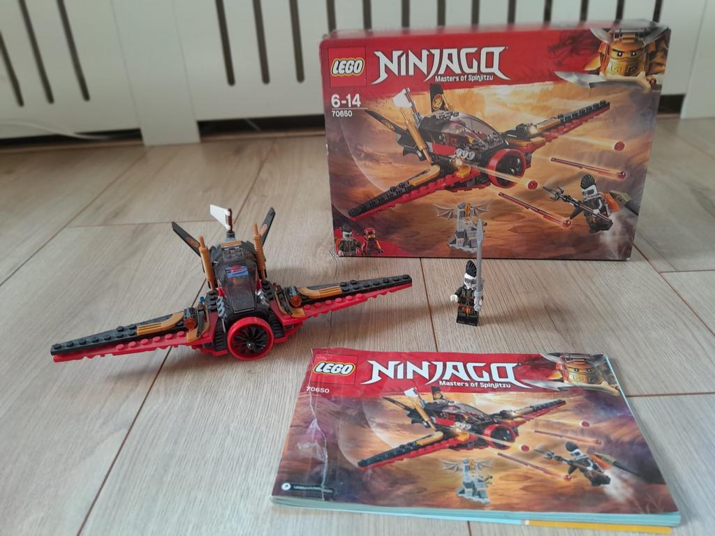 Lego ninjago vliegtuig, Ophalen, Zo goed als nieuw, Complete set, Lego