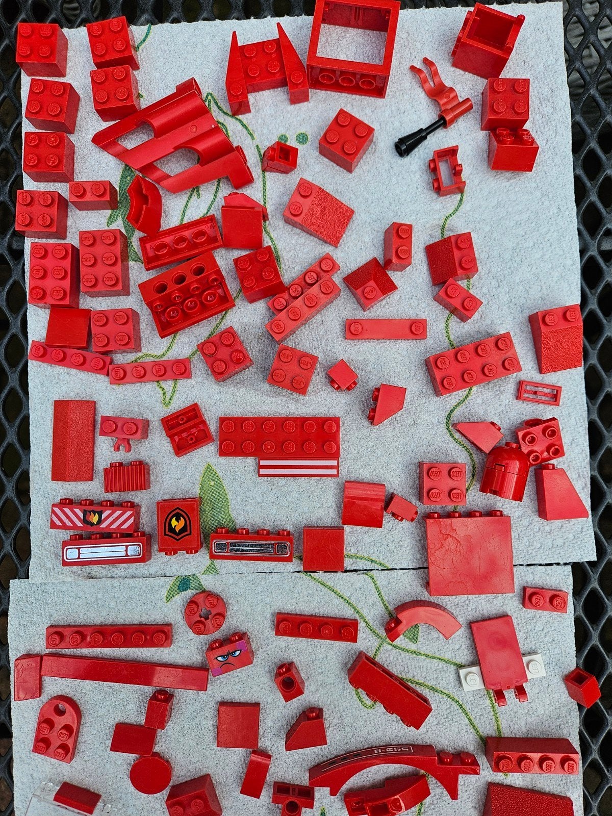 Lego divers rood, Ophalen, Gebruikt, Overige typen, Lego