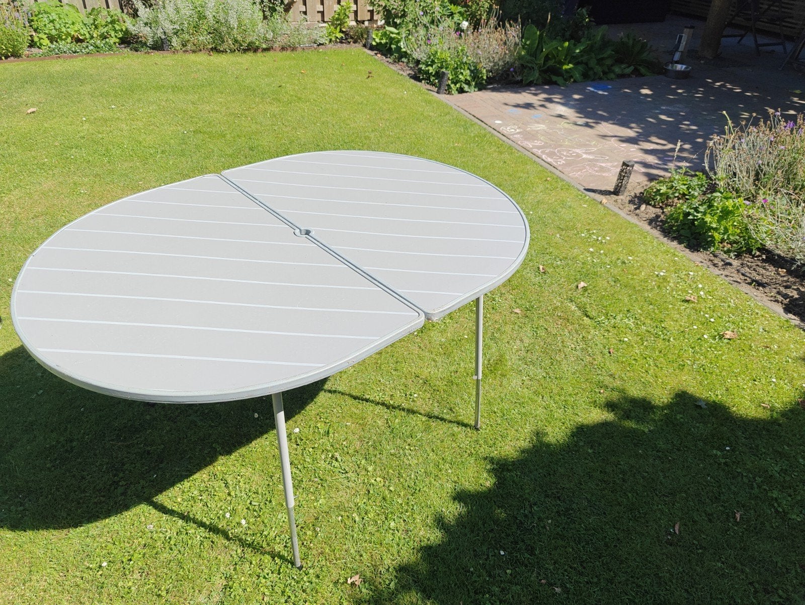 campingtafel inklapbaar, Caravans en Kamperen, Kampeermeubelen, Ophalen, Gebruikt, Campingtafel