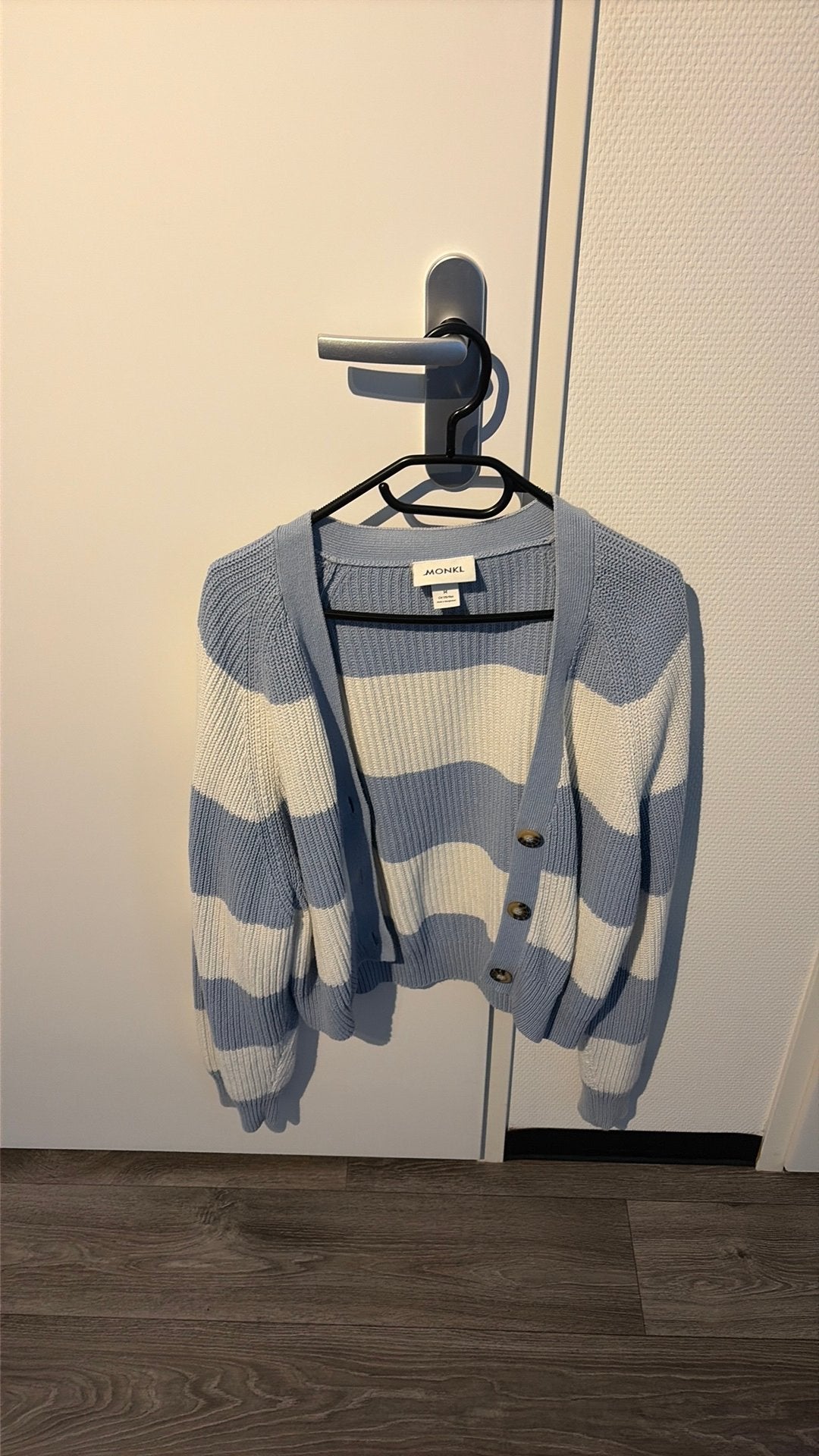 Blauw wit gestreept vest maat M Monki, Ophalen, Gedragen, Maat 38/40 (M), Blauw