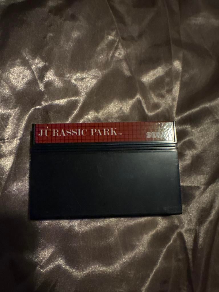 Jurassic Park Sega Master System Game Cartridge, Spelcomputers en Games, Games | Sega, Avontuur en Actie, Gebruikt, 1 speler, Ophalen of Verzenden