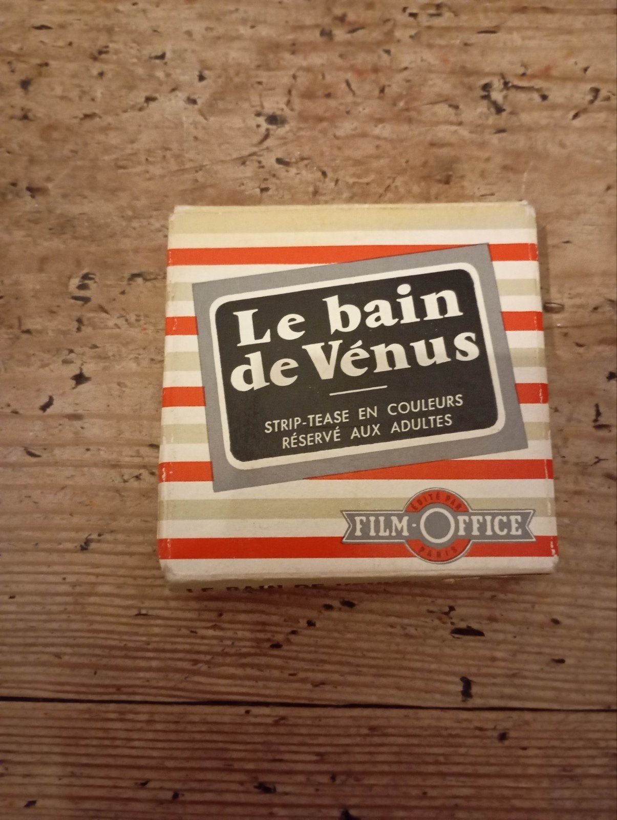 Vintage Le Bain de Venus strip-tease en couleurs Film office, Ophalen of Verzenden