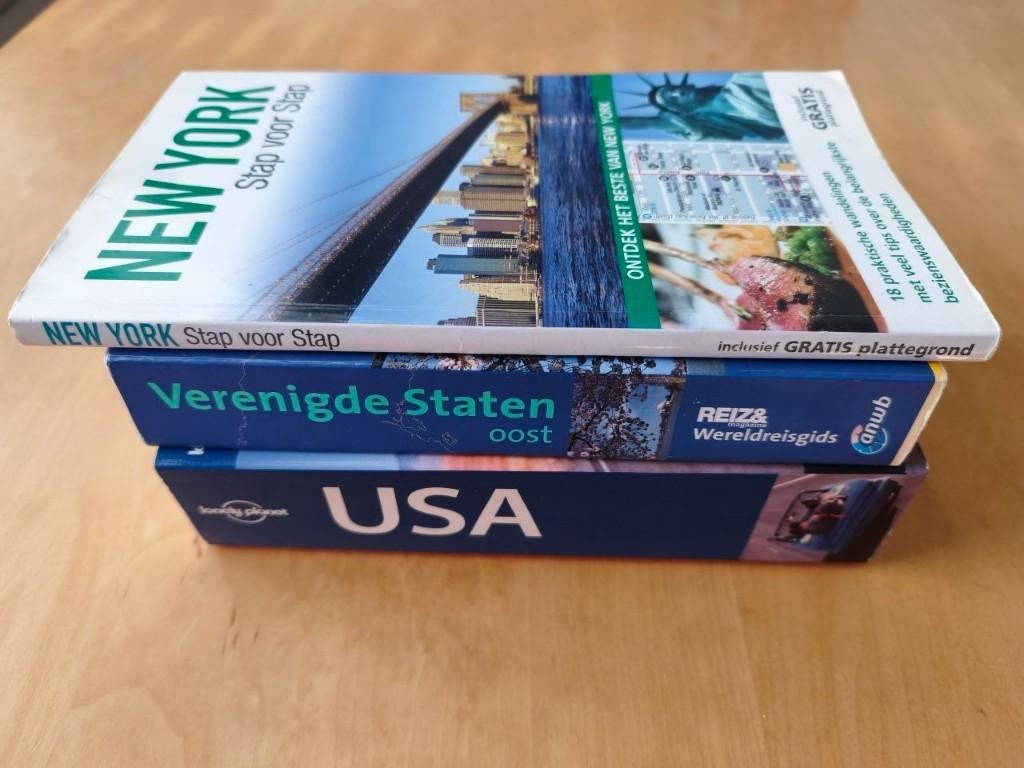 3 Reisboeken voor de Verenigde Staten, Overige merken, ANWB, Ophalen of Verzenden, Zo goed als nieuw