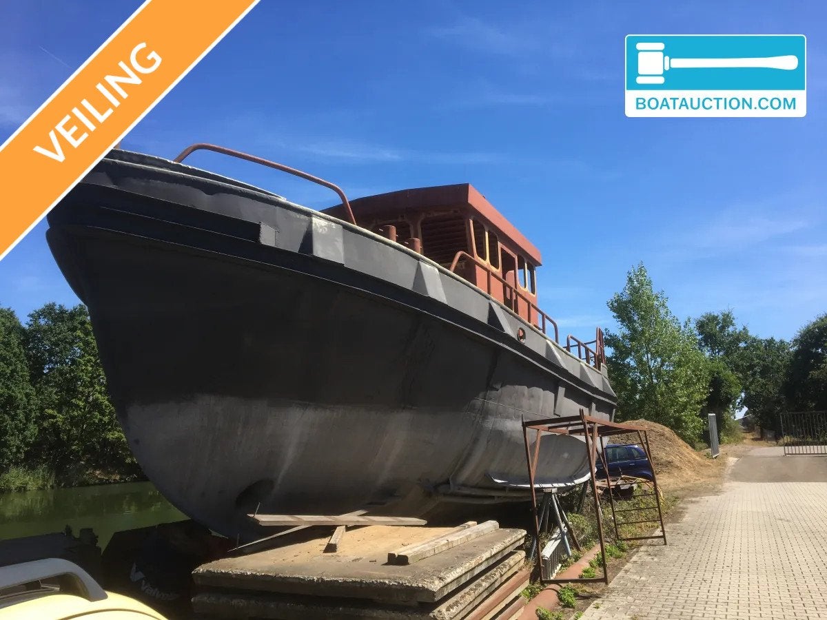 Sleepboot 1500 nu in de online veiling., Staal, Overige merken, Gebruikt, Diesel