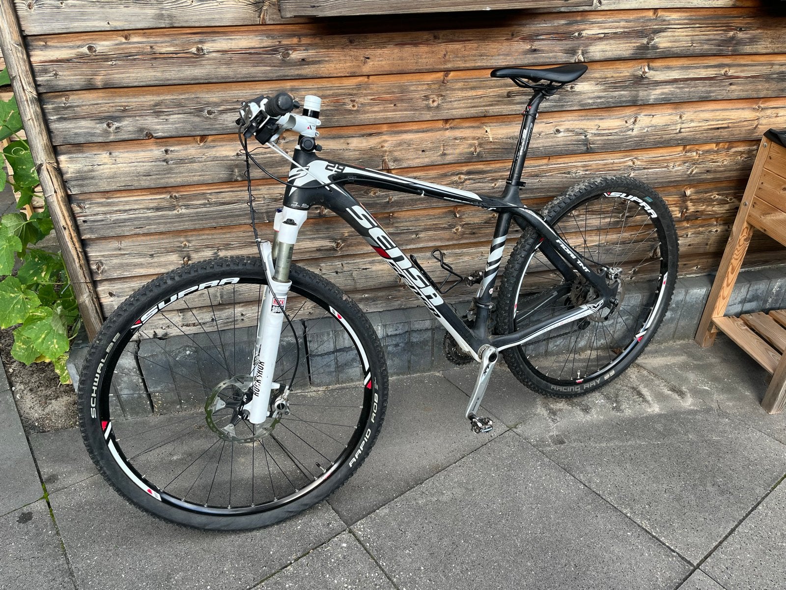 Sensa Fiori TNT mountainbike - Carbon frame, Shimano XT, Gebruikt, Hardtail, Heren, Schijfrem