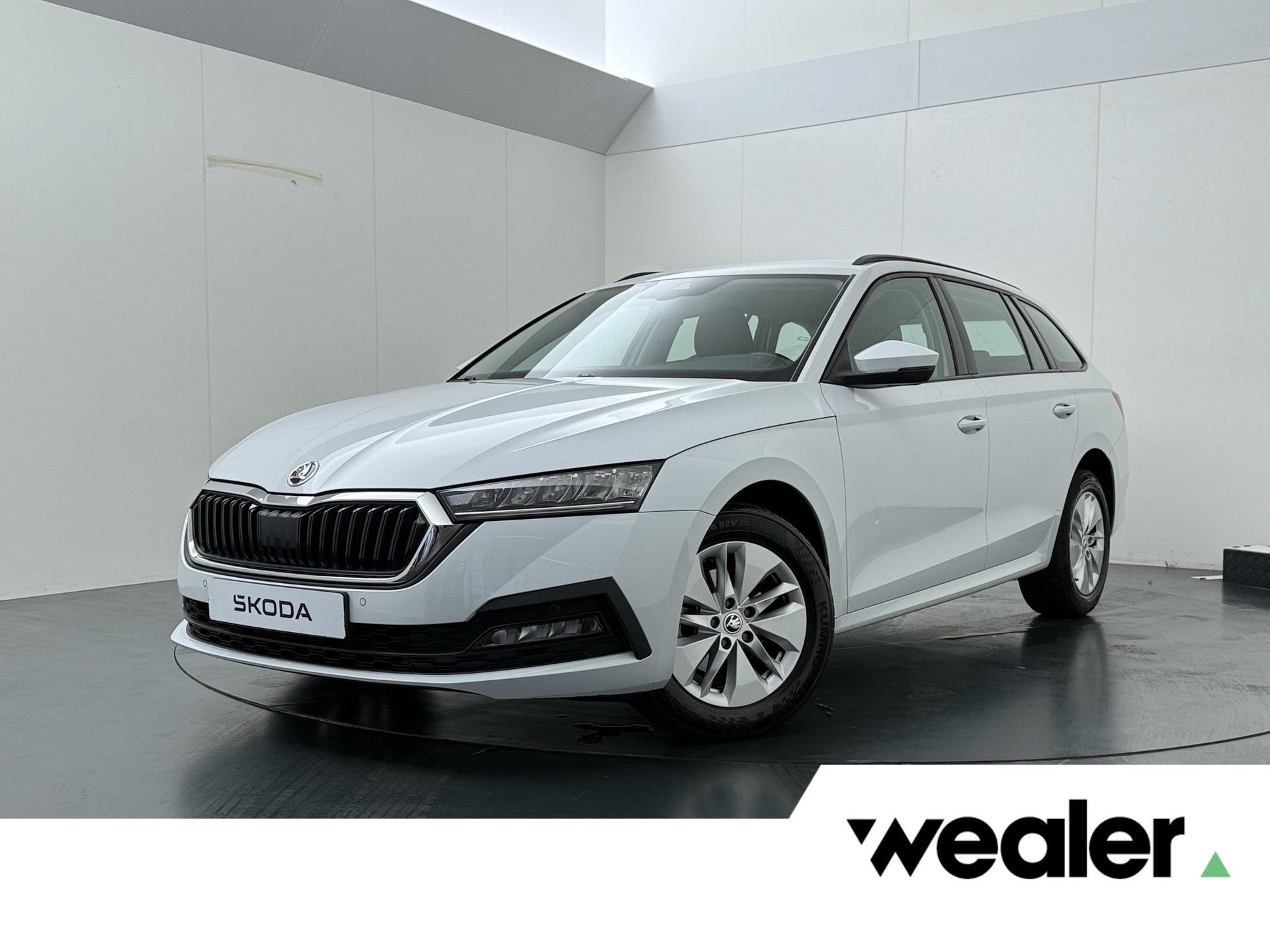Skoda Octavia Combi 1.0 TSI Business Edition | 110 PK | Trek, 12 maanden, Stof, Gebruikt, Wit