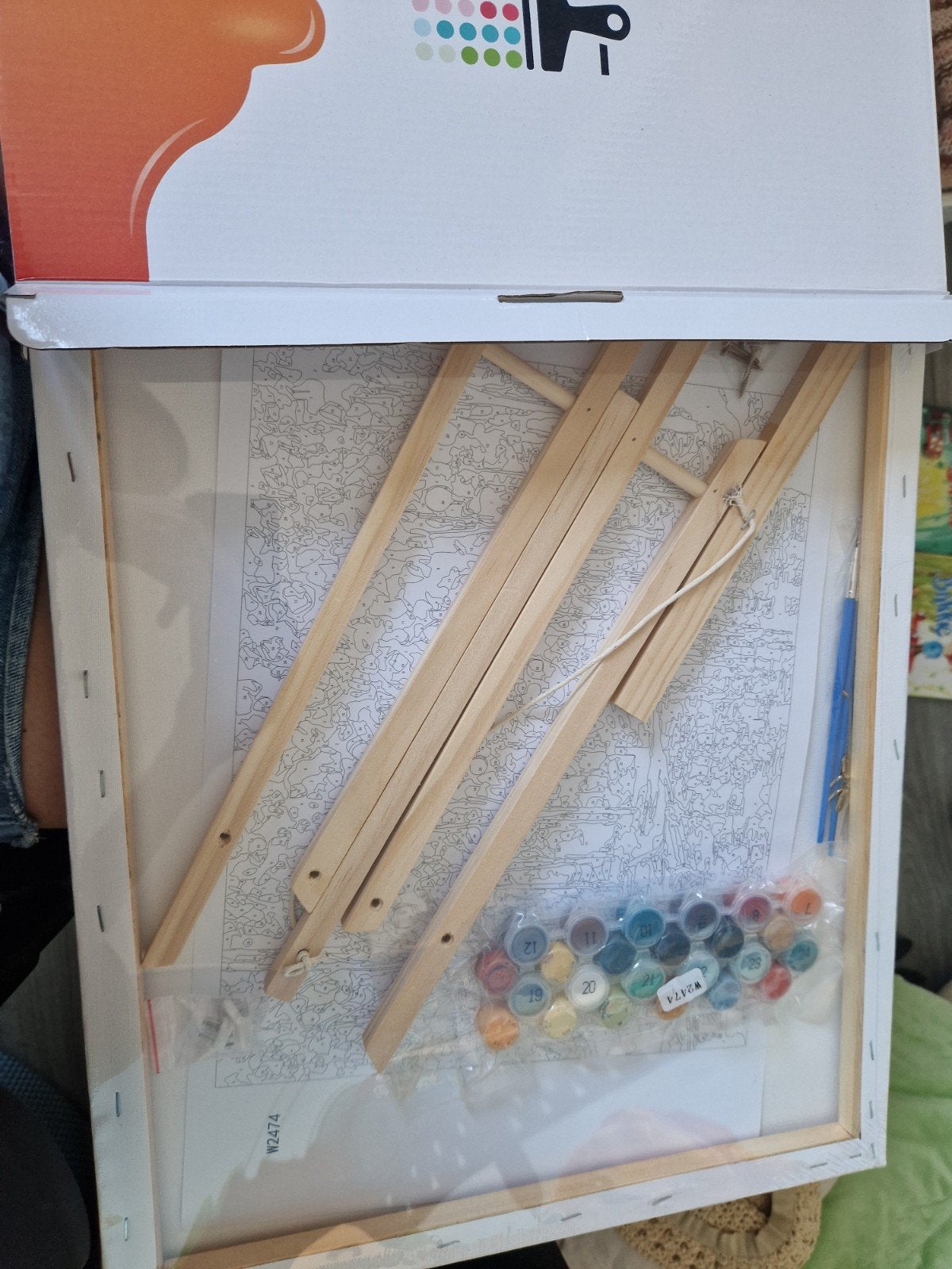 nieuw Rubye schilderen op nummer, groot, Ophalen of Verzenden, Nieuw