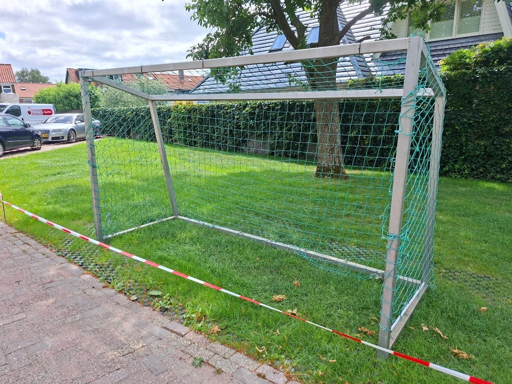 voetbalgoal aluminium, Sport en Fitness, Groter dan maat XL, Ophalen, Gebruikt, Overige typen