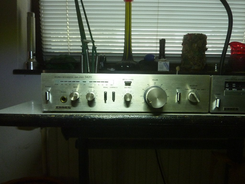 Vintage Erres stereo set, Ophalen, Gebruikt, Overige merken, Microset