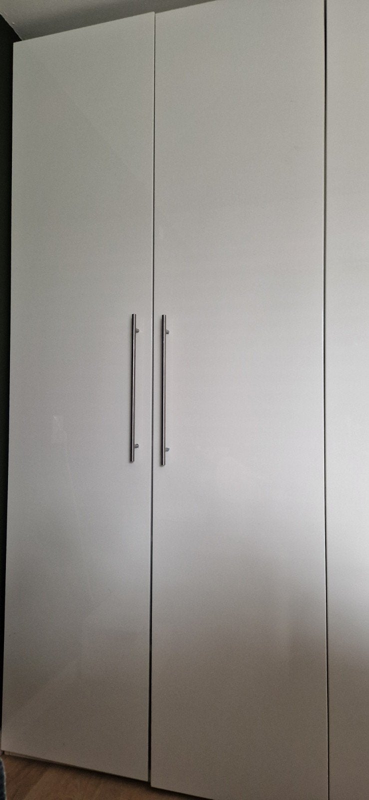 5 hoogglans witte Pax kast deuren (excl. scharnieren), Ophalen, Gebruikt, 200 cm of meer, 50 tot 100 cm