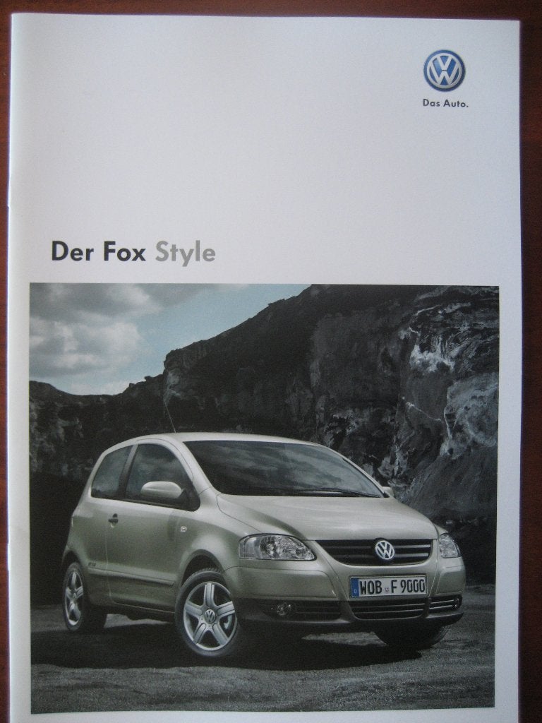 Volkswagen Fox Style (dec. 2010), Boeken, Auto's | Folders en Tijdschriften, Ophalen of Verzenden, Zo goed als nieuw, Volkswagen