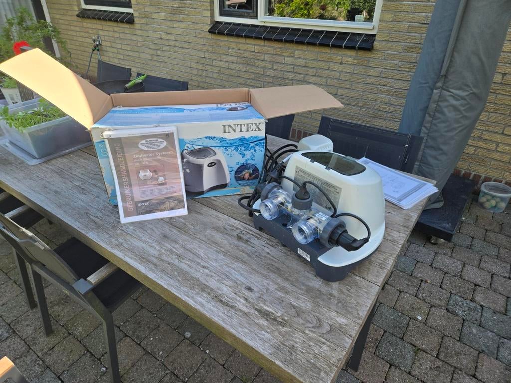 Intex Zoutwatersysteem voor Zwembad, Ophalen, Gebruikt, Overige typen