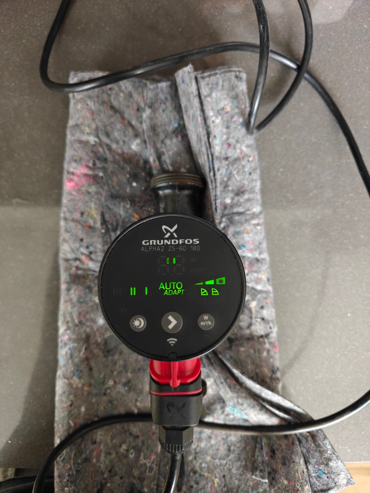 Grundfos Alpha 2 25-60 180 circulatiepomp (excl. stekker), Ophalen of Verzenden, Gebruikt