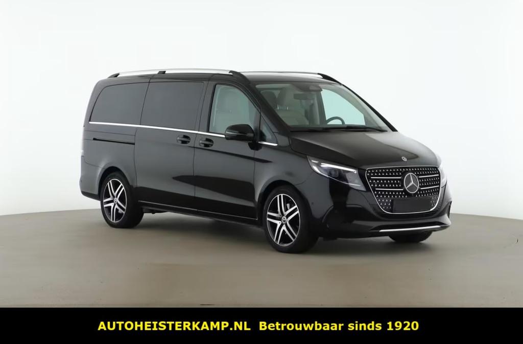 Mercedes-Benz V-Klasse 300 Benzine L2 Avantgarde Grijs Kente, Auto's, Bestelauto's, Automaat, 12 maanden, Achterwielaandrijving