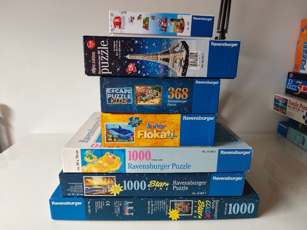 Diverse puzzels, Ophalen of Verzenden, 500 t/m 1500 stukjes, Zo goed als nieuw, Legpuzzel