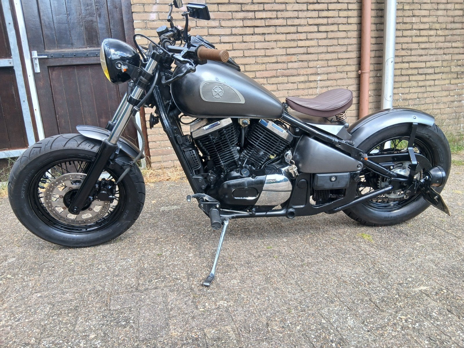 Custom Kawasaki VN 800 Bobber, Motoren, 2 cilinders, Particulier, Meer dan 35 kW, 800 cc