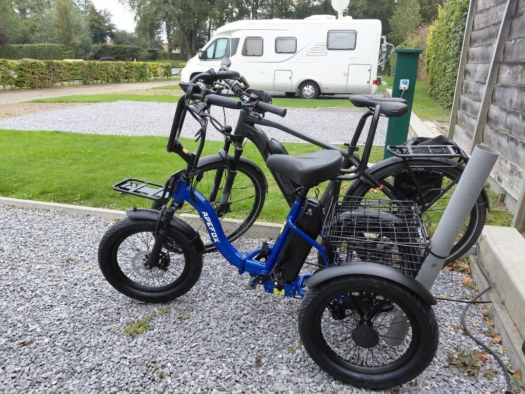 Driewieler volwassenen electrisch, Ophalen, Zo goed als nieuw, Schijfrem, Apefox