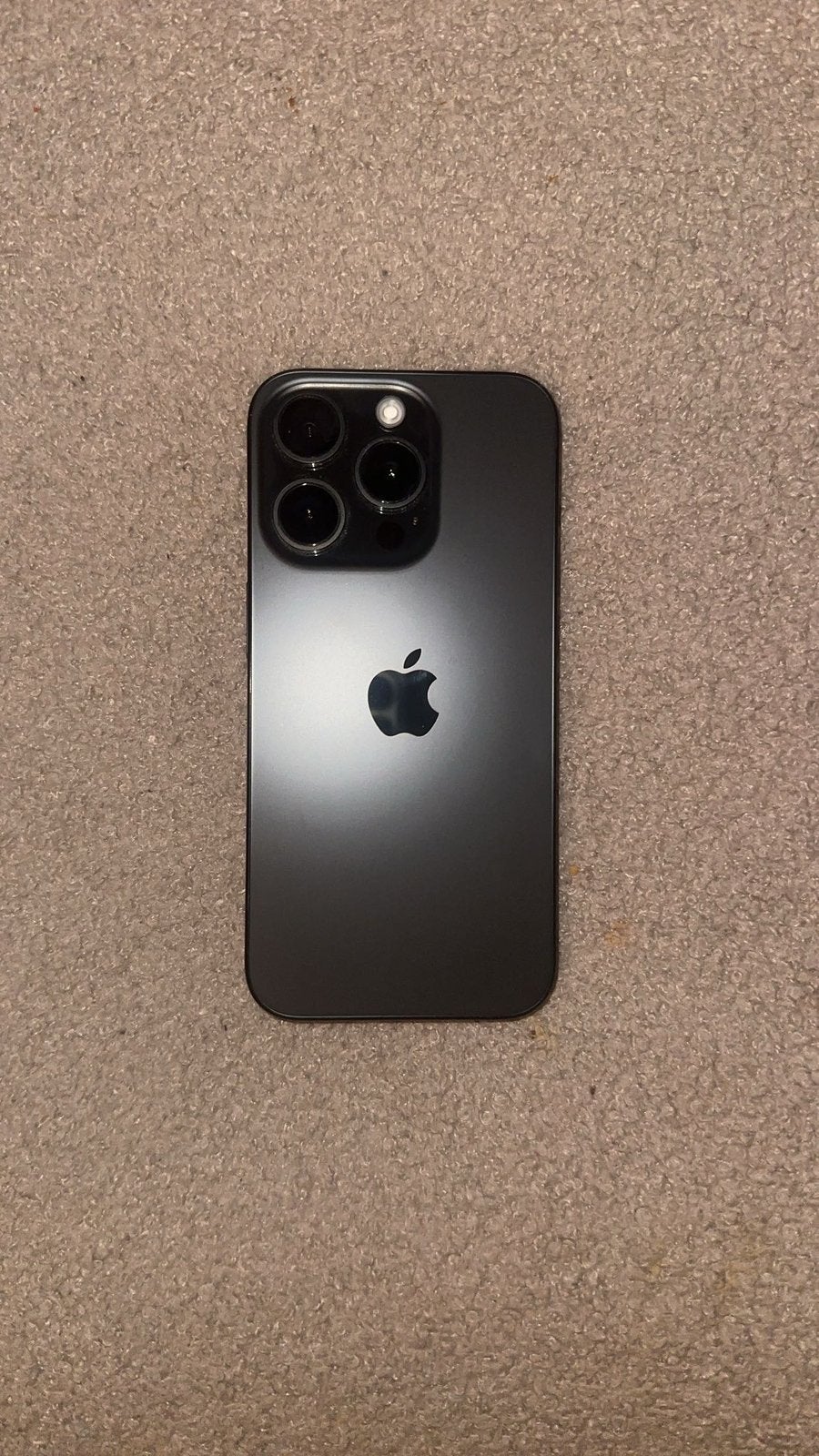 Iphone 15 Pro, Telecommunicatie, Ophalen, 128 GB, Zwart, Zo goed als nieuw