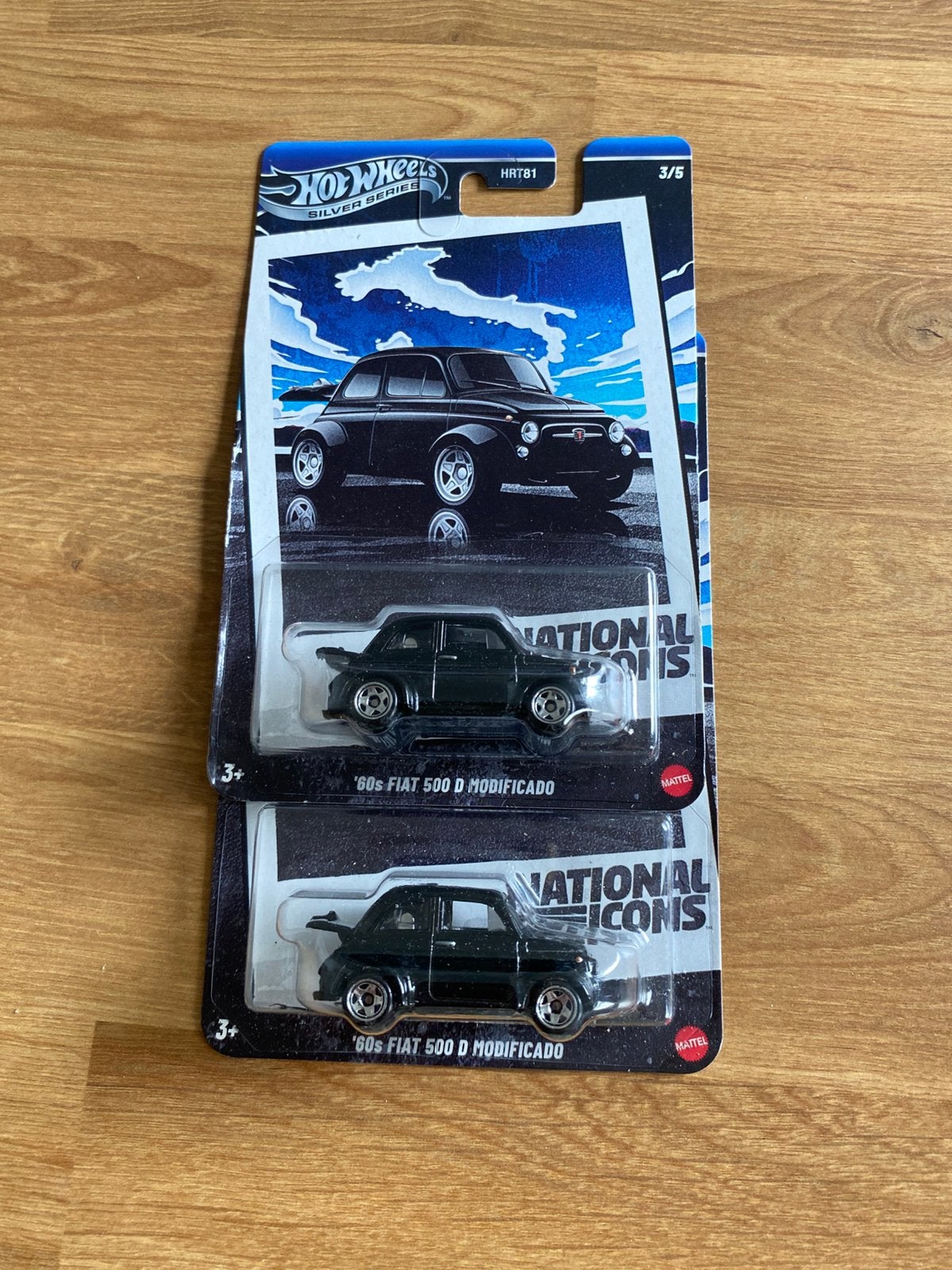 Hot wheels fiat 500d, Mattel, Mattel, Ophalen of Verzenden, Zo goed als nieuw