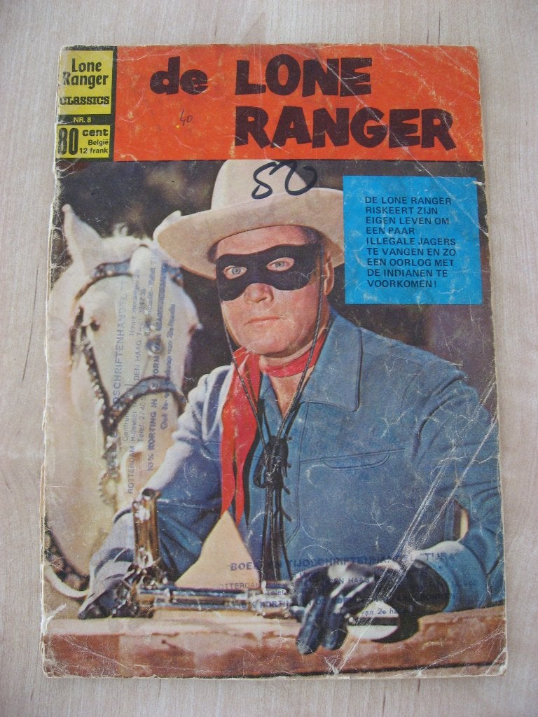 De Lone Ranger. Nr 8. 1971, Eén stripboek, Ophalen of Verzenden, Gelezen