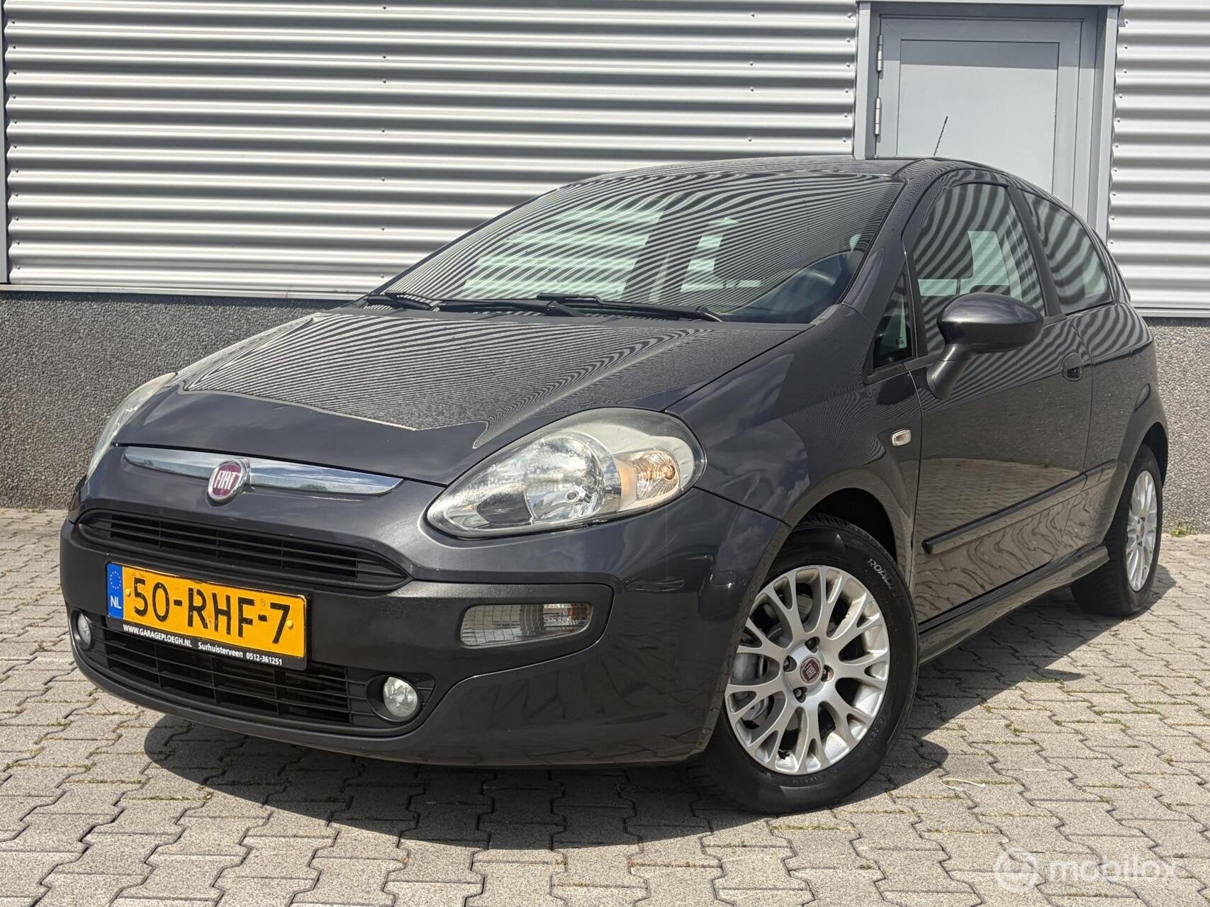 Fiat Punto Evo 1.3 M-Jet Dynamic Airco-Cruise-Trekhaak, Auto's, Fiat, Euro 5, Stof, Gebruikt, 4 cilinders