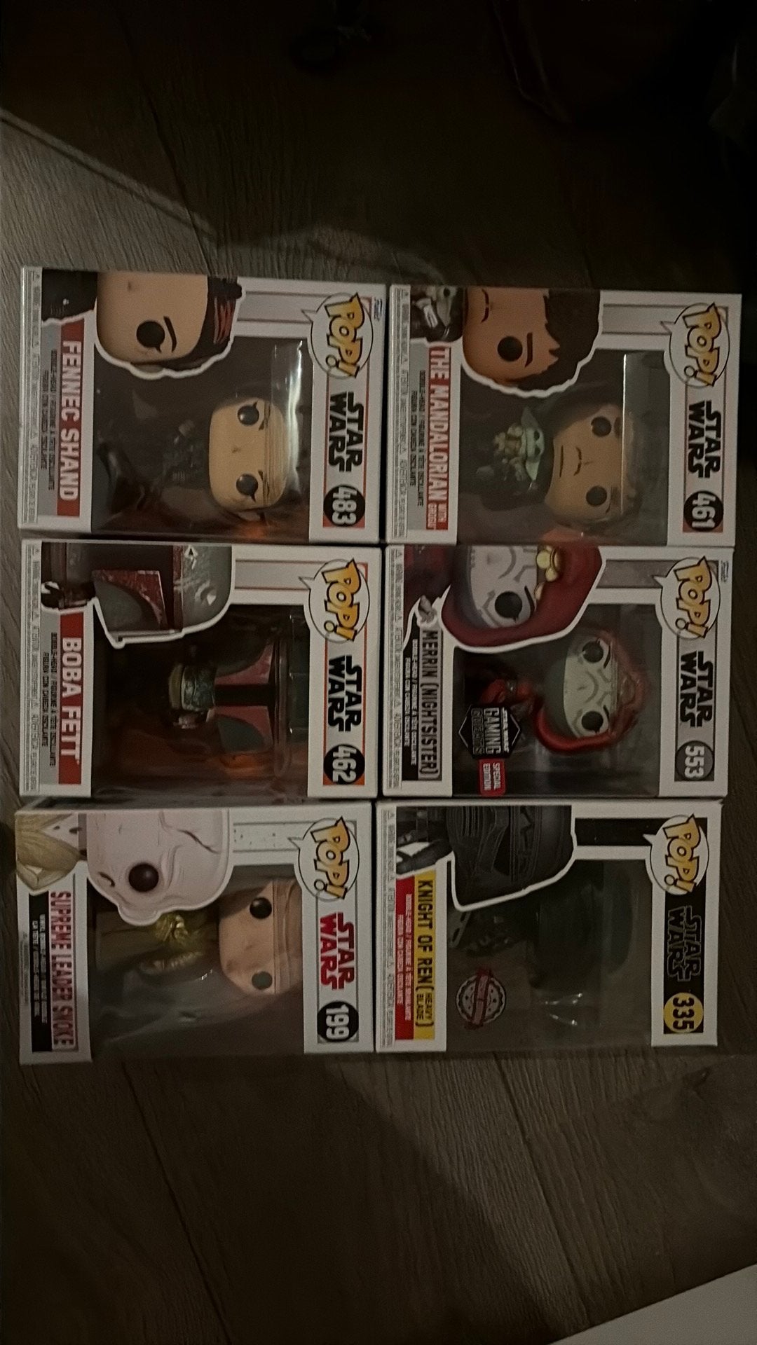 Funkopops, 6 stuks, Star Wars, Ophalen of Verzenden, Zo goed als nieuw