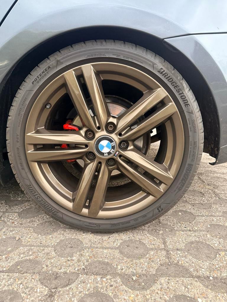 Originele BMW Style 386 M Velgen, Ophalen, 18 inch, Gebruikt, Banden en Velgen
