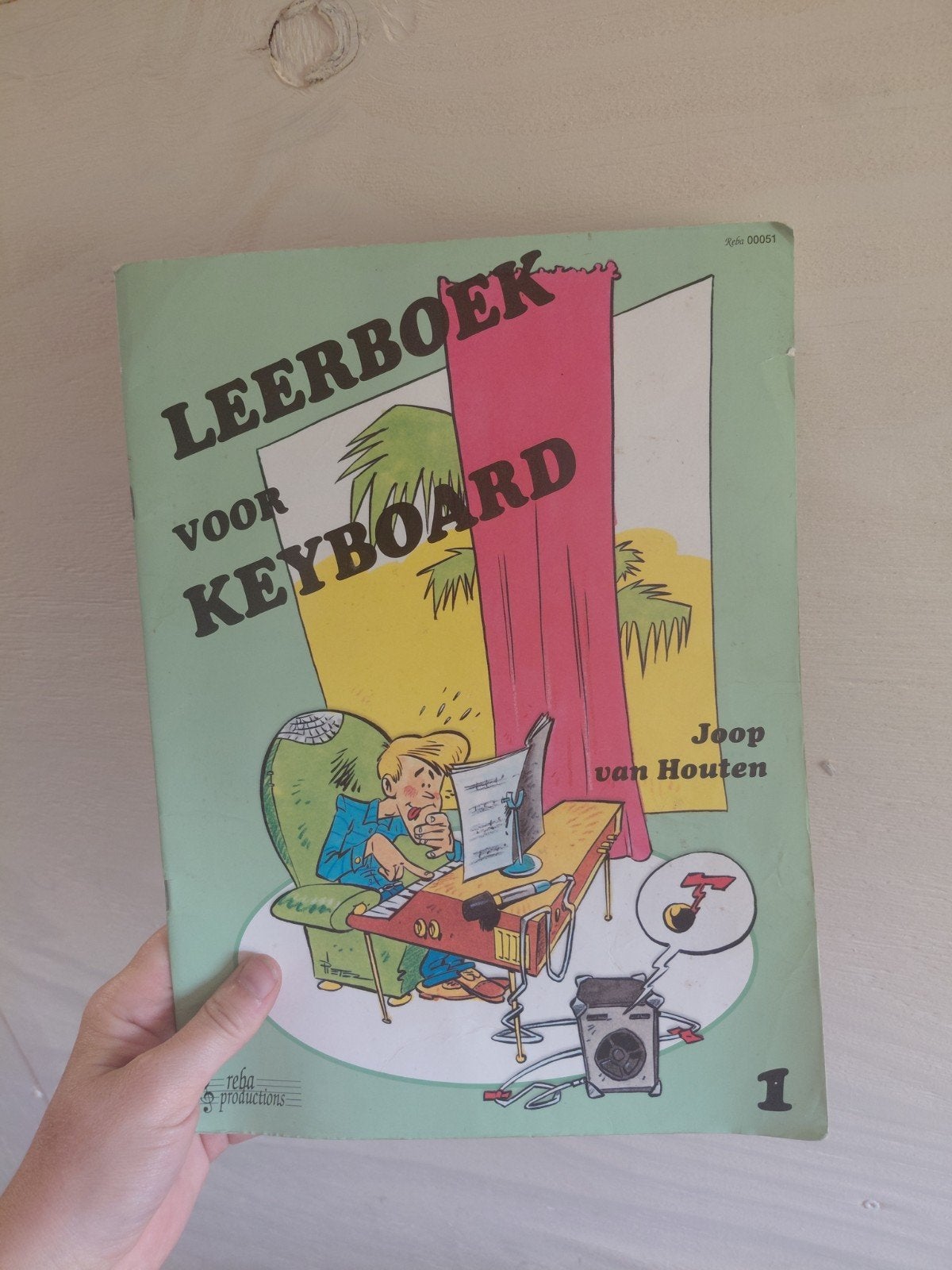 Leerboek voor Keyboard - Joop van Houten (deel 1), Ophalen of Verzenden, Gebruikt